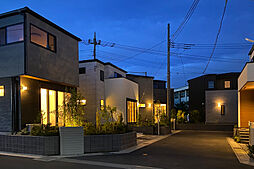 ポラスの分譲住宅 ビー・グレイス市川 デザイナーズセレクション モダン街区