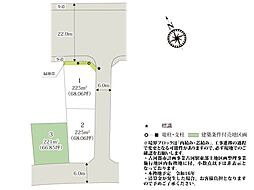 【建築条件付土地】ワイウッドコート古河市下山町第1期【建築条件付き売地】
