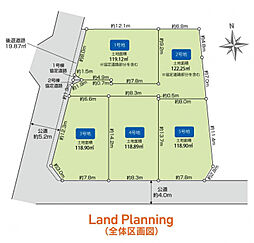 売地 ブルーミングガーデン 東村山野口町5区画