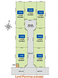 土地 ブルーミングガーデン 平塚市四之宮2丁目7区画