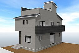 「屋上のある家」【土地５７.８坪の南東・南西の角地・パントリー・ファミリークローゼット】