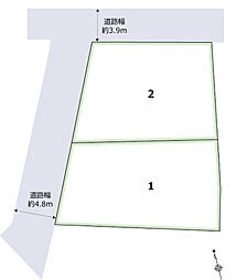 【D&H分譲地】香住ヶ丘6丁目_駅も学校も徒歩圏の落ち着いた住環境