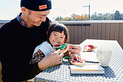 親子で過ごす屋上時間【屋上庭園のある家】~インフィニガーデン藤塚Q~