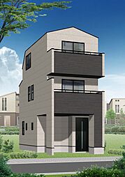 ＜下篠崎町＞南道路に面した車庫付新築戸建【三信不動産販売】