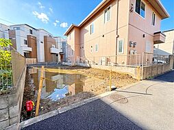 ＜松島1丁目＞開放感ある両面道路/ビルトインガレージ、ルーフバルコニー付き新築戸建【三信不動産販売】