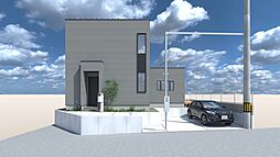 【スーパー徒歩1分】大津市大平／大型分譲地内の新築一戸建て