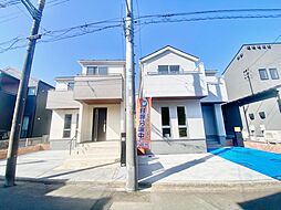 南道路　日当たり良好　カースペース2台　二宮　全2棟　新築戸建