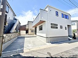 お庭付き カースペース2台・自転車3台 車からLDKへスムーズ搬入 若宮 新築戸建