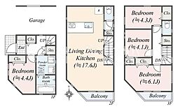 青葉区新石川1丁目　新築戸建　全6棟