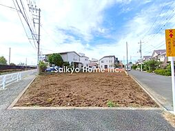【自宅送迎可能】立川市栄町3丁目　建築条件付き売地　全5区画