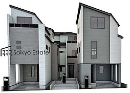 武蔵野市関前3丁目　新築分譲住宅　全3棟