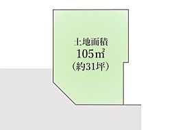 全1区画 建築条件付き売地/京王線「仙川」駅 徒歩14分の教育環境が整っているエリア ～三鷹市新川～