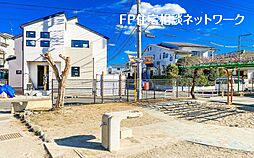 [住宅性能評価取得、角地の開放感が心地好い家。]