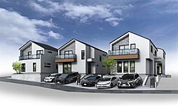 設計士も唸る間取り全5棟、しかも圧倒的な現地の開放感でキラキラ輝く新築2階建