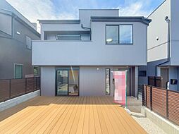 ■暮らしのお手伝いをしてくれる充実の設備がある新邸！20帖のウッドデッキと4.5帖のバルコニーは家族だけの大切な住空間です！■【耐震等級3・地震に強い家】