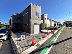 ■THE・Ｇarage　House■～洗練されたデザイン性と機能性を備え、そこに広がるのは穏やかで落ち着いた空間～吹抜けLDK・ウッドテラスを備える拘りのデザイナーズハウス～