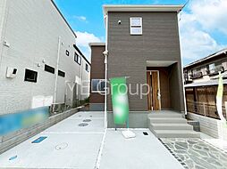 八潮市大字古新田 12期 新築一戸建て 全1棟 南面に広がるバルコニー、明るくのびのび過ごせるお家(990934042)