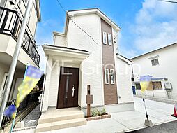 草加市遊馬町　新築一戸建て　全2棟　家族の会話がはずむ対面カウンターキッチンがあるお家(15757469)