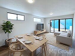 松戸市二ツ木　３期　新築一戸建て　全４棟　LDK20帖以上の広々としたお家（2451505）