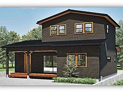 つくば市上河原崎第17期/万博記念公園駅/No.K/1.5階建て/カリフォルニア