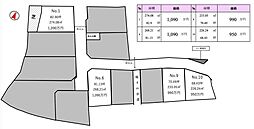 つくば市上郷/万博記念公園駅/分譲土地(全3区画 )第1期