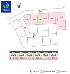 土浦市西根南/荒川沖駅/分譲土地（全6区画）