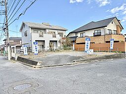 日吉台1丁目　南西角地で陽当り良好　京成成田駅徒歩14分　建築条件付き売地