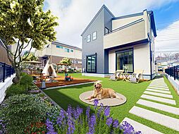 270m2の大型マイホーム×ドッグランが作れる広いお庭付