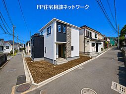 『建物完成しました！開放感あふれる勾配天井』 ～駐車2台×収納充実の新築デザイナーズ住宅～