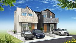 ◇新築デザイナーズ住宅　全２棟◇＃WIC・パントリー・全居室収納完備＃洗面ボウル2ヶ所
