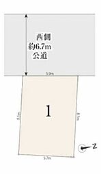 ◆◇当社グループ物件／メルディア東雪谷5丁目No.3　前面道路は広々約6.7m♪◇◆