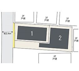 ◆メルディア亀戸◆都心へ好アクセス！亀戸駅徒歩14分の建築条件無し土地 全2区画♪