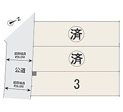 ◆当社グループ物件／大泉町3丁目　南西道路約6m！自由設計が楽しめる建築条件なし♪◆