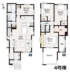 ◆メルディア小山◆南向きの明るい全5邸☆吹抜やワイドバルコニー、書斎が毎日を彩ります
