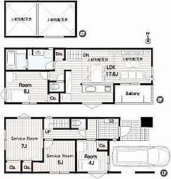 ◆メルディア西川口◆LDK17帖×6ｍ公道！イオン・学校・公園が近い開放的な全2邸♪