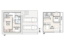 ◆メルディア仲町◆2階×3面採光で自然光をたっぷり浴びられる、明るいリビングが魅力♪