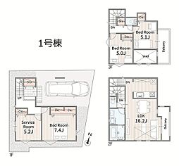 ◆メルディア北綾瀬◆最大19帖超LDK×吹抜空間！全居室収納完備の陽光あふれる邸宅◎