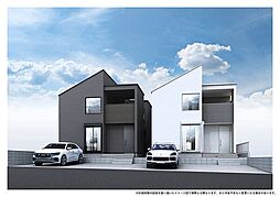 ◆メルディア江田◆並列2台駐車！開放的な吹抜LDKと陽光注ぐ2階建ての心地よい家◎
