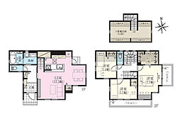 WICや小屋裏収納で各室豊富な収納！■伊勢原市下糟屋2期■2課