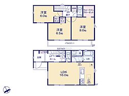 全室南向きで陽当たり良好な新築戸建！■大和市下鶴間24-1期■