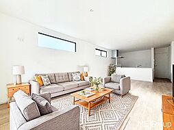 床暖房付きの23帖LDK 明るい3面採光で開放感たっぷり■横浜市神奈川区白幡仲町■