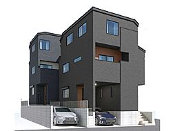 開放感のある3面採光17～18帖LDK■横浜市青葉区千草台037■