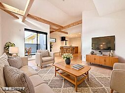 光と風が舞い込む22帖の2Fリビング■海老名市国分南２丁目■