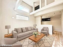 吹抜＋天井高3.8ｍ！開放感のある大空間リビング■八王子市打越町■