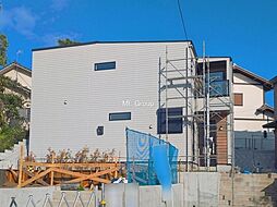 吹抜の玄関+デザイン階段+造作手洗い洗面台が彩る上質な住まい■藤沢市鵠沼桜が岡1丁目■