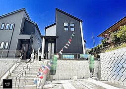 駐車スペース並列2台可能・広々南庭スペースあり・敷地面積広々170m2■伊勢原市八幡台２丁目２期■