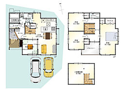 【橋本不動産】2路線利用可能。近鉄「下田」駅徒歩7分。JR「香芝」駅徒歩8分~狐井分譲地3期