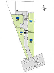 土地 ブルーミングガーデン 福岡市西区元浜1丁目7区画