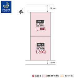 水戸市内原町/内原駅/分譲土地（全２区画）第１期