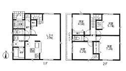 全室2面採光でどの部屋も日当たりが良く明るい暮らしを実現■厚木市上依知第26■